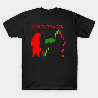 Forex Trader Bear Bull T-Shirt